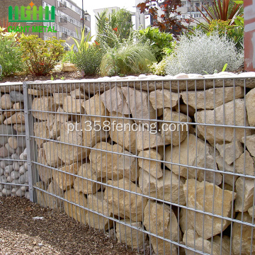 Parede quente galvanizada de Gabion da caixa da pedra da venda